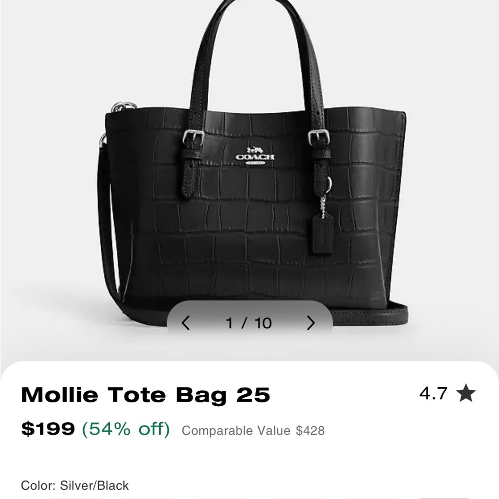 Coach bundle bag and wallet - Picture 10 of 15